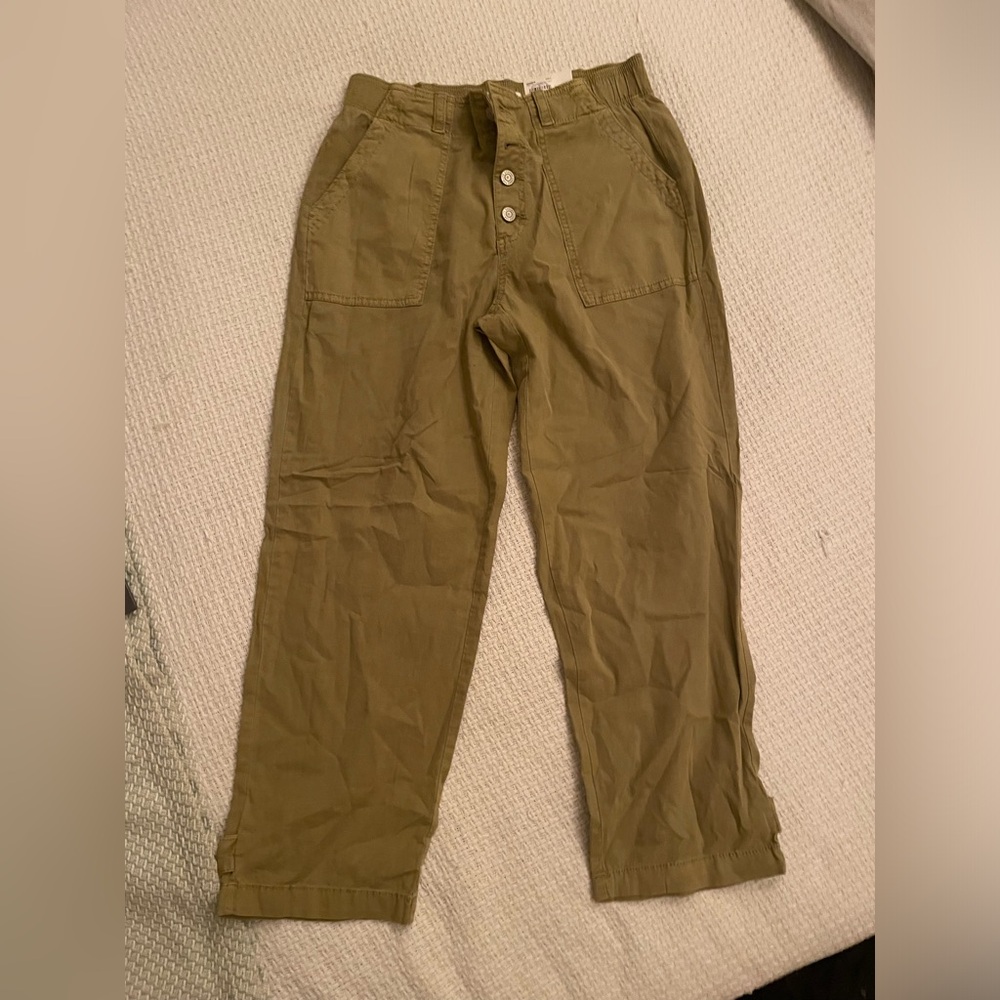 NWT Sonoma cropped cargo pants